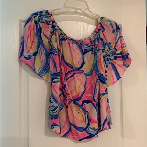 Lilly Pulitzer on or off shoulder top